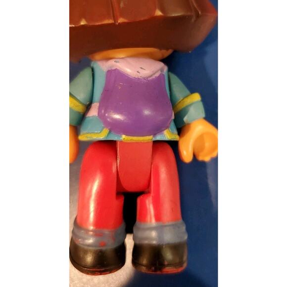 3.25 In Pirate Dora The Explorer Mega Bloks Replacement Figure Collectible Flaws - Picture 14 of 15